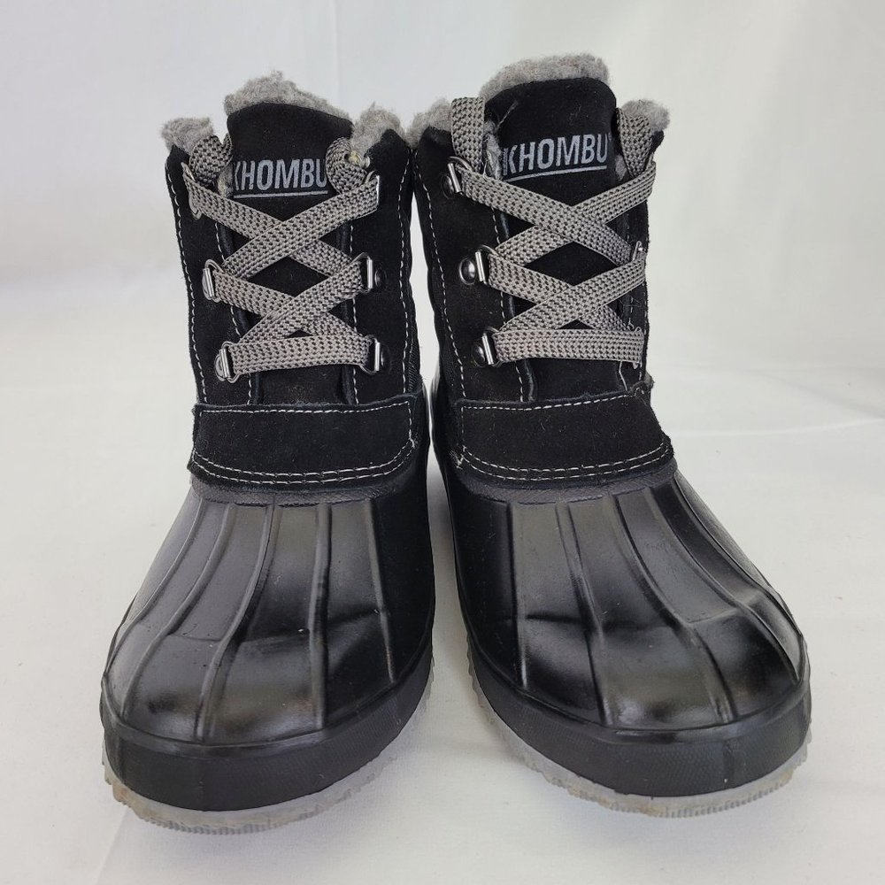 Khombu Crest 2 Ankle Boots Women's Waterproof Black 80577 US Size 7M - Picture 3 of 12